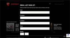 Desktop Screenshot of ducatidetroit.com